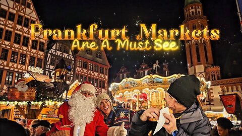 Frankfurt Christmas Markets. European Christmas Market Tour. Stop #4