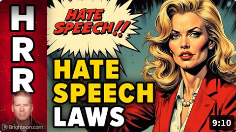 HATE SPEECH laws are anti-American