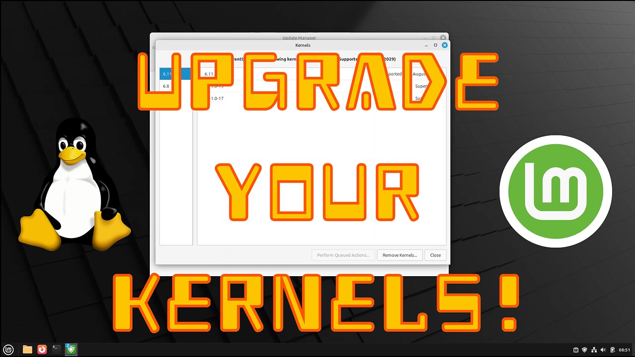 Upgrading Your Kernel The Official way on Linux Mint