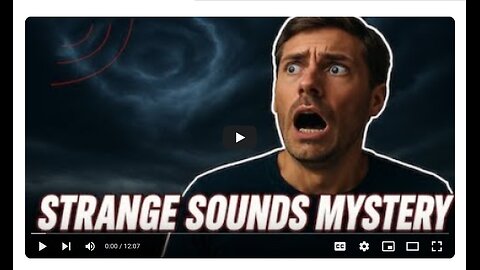 Is Earth trying to WARN us? CHILLING sounds coming from the Sky! - MrMBB333