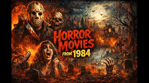 1984 Horror Movies That Still HAUNT Dreams 😱🩸| The 1984 Horror Posters That Give Us Chills #shorts