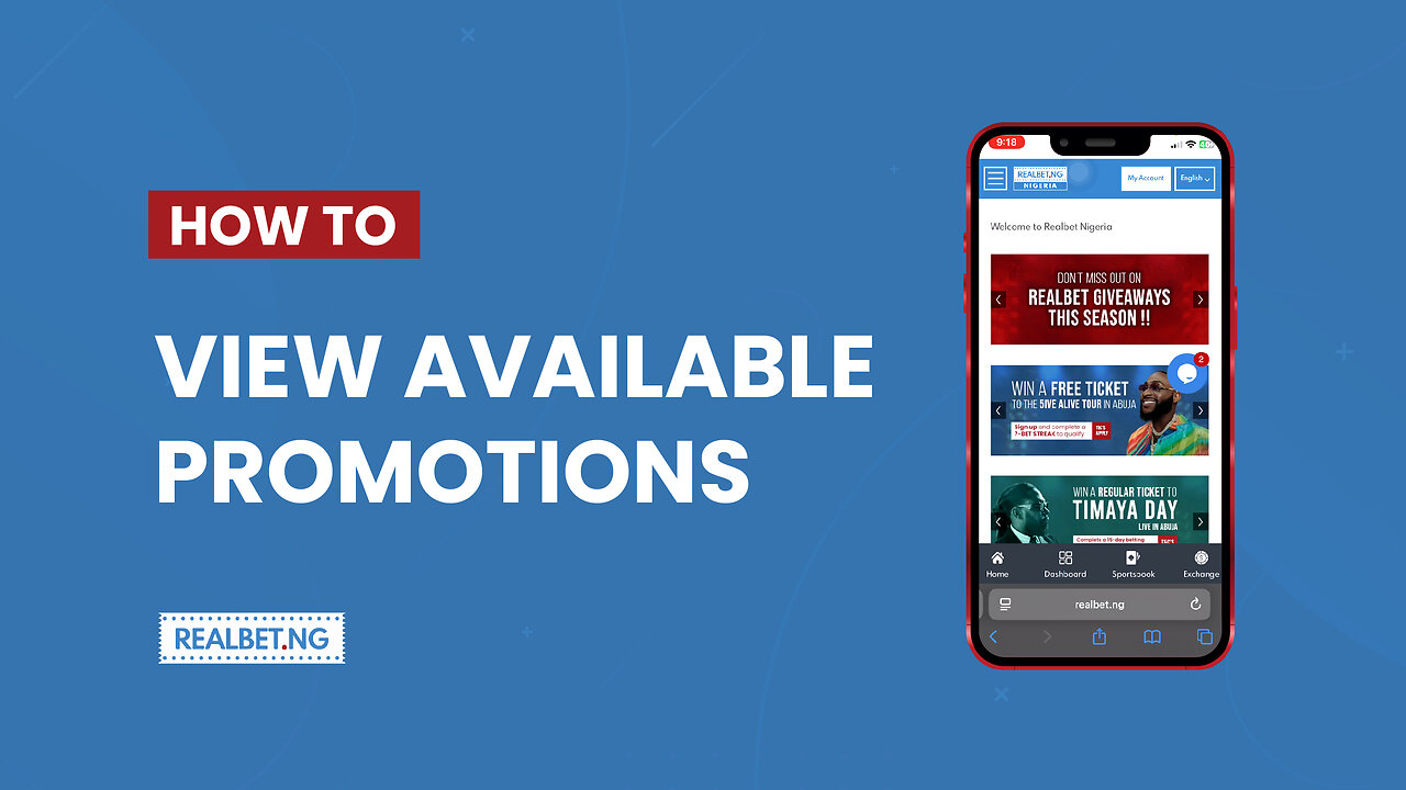How To View Available Promotions And Bonus