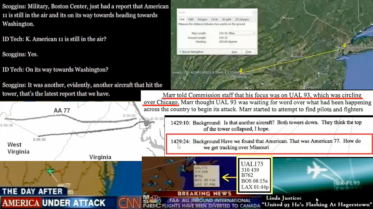MES Livestream 107: Where Did the Planes Go on 9/11?