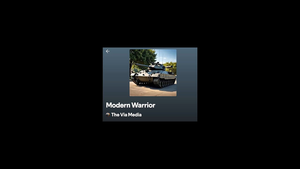 "Modern Warrior " by: The Via Media