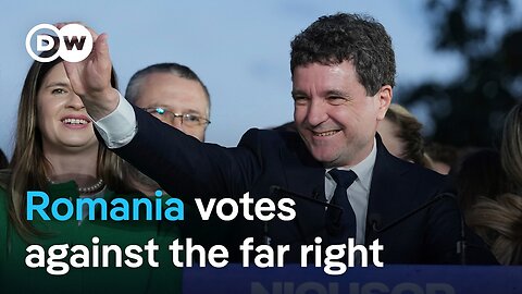 Centrist Dan beats Trumpist Simion in Romania's closely watched vote | DW News