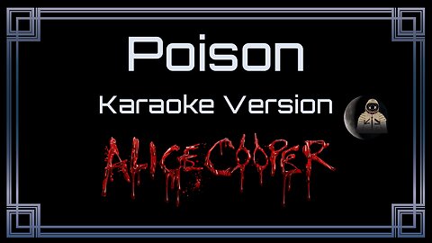 Alice Cooper - Poison (CC)