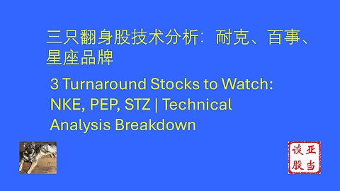 三只翻身股技术分析：耐克、百事、星座品牌 3 Turnaround Stocks to Watch: NKE, PEP, STZ | Technical Analysis Breakdown