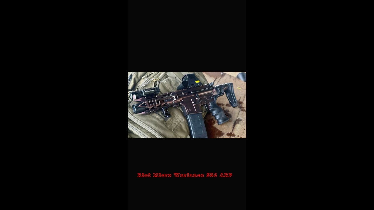 Meet the Riot 556 Micro AR15 War Lance