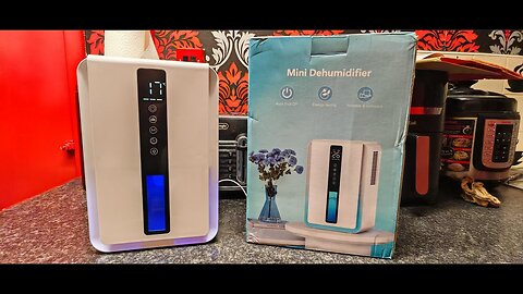 EBAY 2.5ML RGB 🔴🟠🟡🟢🔵🟣 AUTO DEFROST ❄DEHUMIDIFIER WITH PROGRAMMABLE HOURS & AUTO AND SLEEP MODE 😴