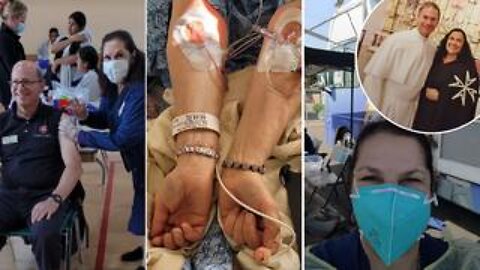 This Catholic nurse now battles blood clot demons from Hell!
