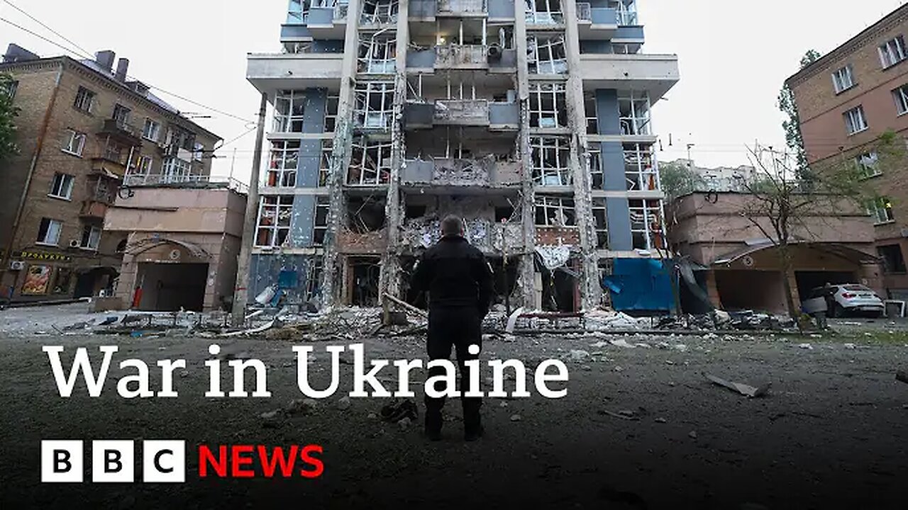 Whole of Ukraine under air alert as Russian attacks intensify | BBC News