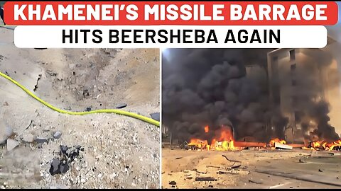 Khamenei’s Fury Devastates Israel, 16th Missile Barrage Shakes Beersheba