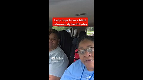 Lady buys from a blind salesman #jokeoftheday