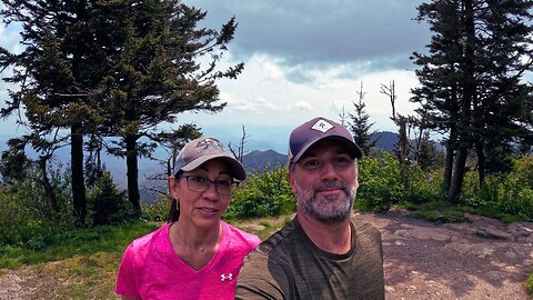Hiking to the Summit of Waterrock Knob
