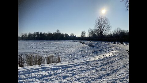 Nature Adventure: Zalew Pond in the Winter