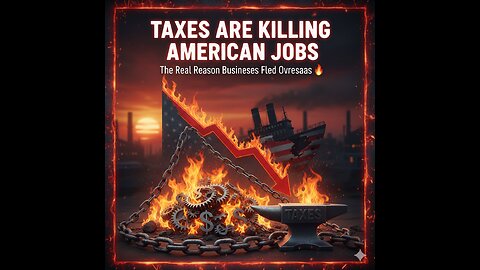 TAXES ARE KILLING AMERICAN JOBS: The Real Reason Businesses Fled Overseas