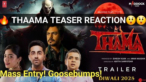 World of Thaama Teaser Review & Reaction | Blockbuster Mass Entry