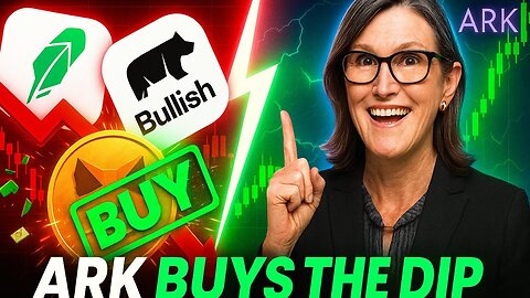 Ark Invest Buys The Dip On Bullish & Robinhood Stock