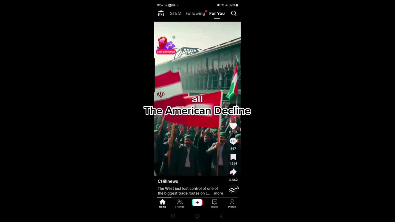 The American Decline
