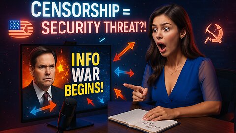 Censorship = Security Threat! Information Sovereignty Begins Rubio Targets CCP with Visa Sanctions