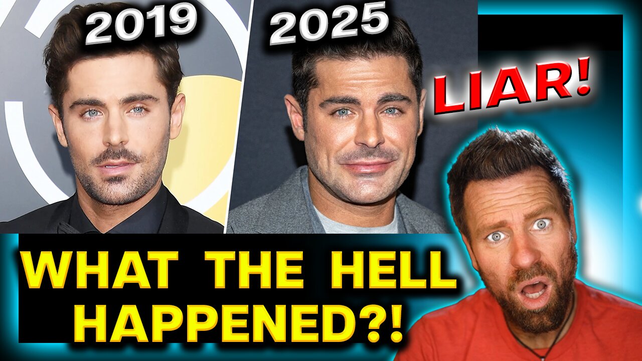 Zac Efron's Face Ruined? The Plastic Surgery Disaster NO ONE Is Talking About
