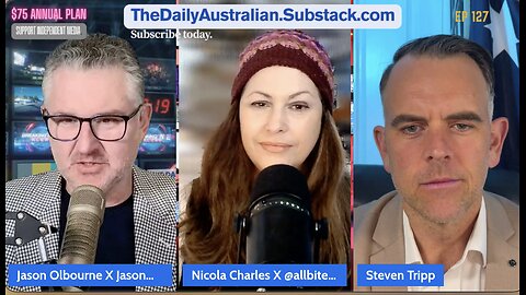 The Daily Australian Ep 127: Monday July 7th, 2025 with Nicola Charles and Jason Olbourne