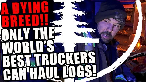 LEARN From The BEST: A 30 Year Log Hauling Veteran Makes Every Day Look Easy! PART 1 (of 2) #logging
