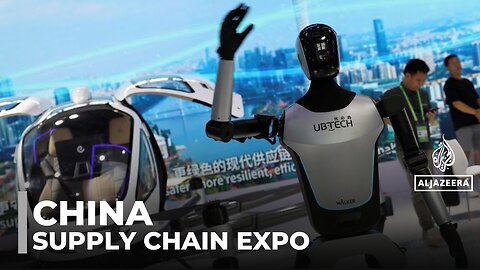 China showcases AI prowess at supply chain expo amid US trade tensions