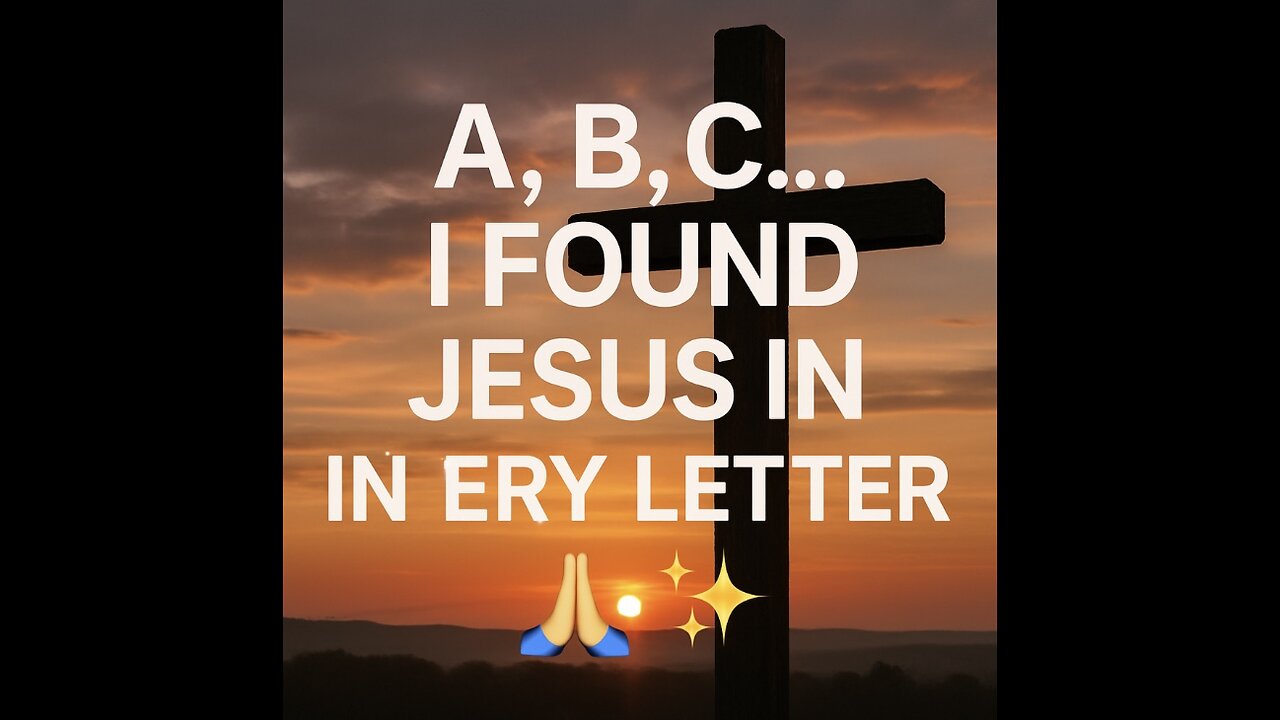 The First 9 Letters… But About Jesus