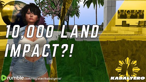 Building My Simple Island in Alife Virtual (Free 10,000 Land Impact Region!)