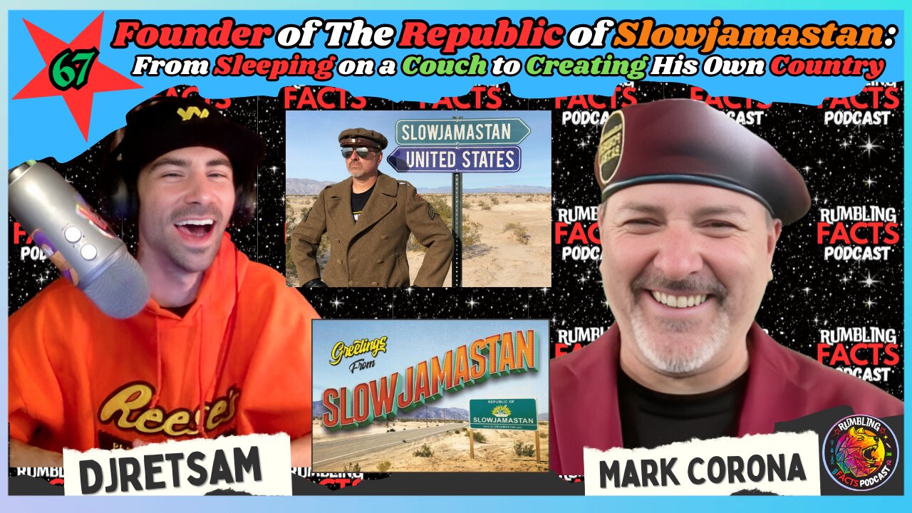 Founder of The Republic of Slowjamastan: From Sleeping on a Couch to Creating His Own Country EP67