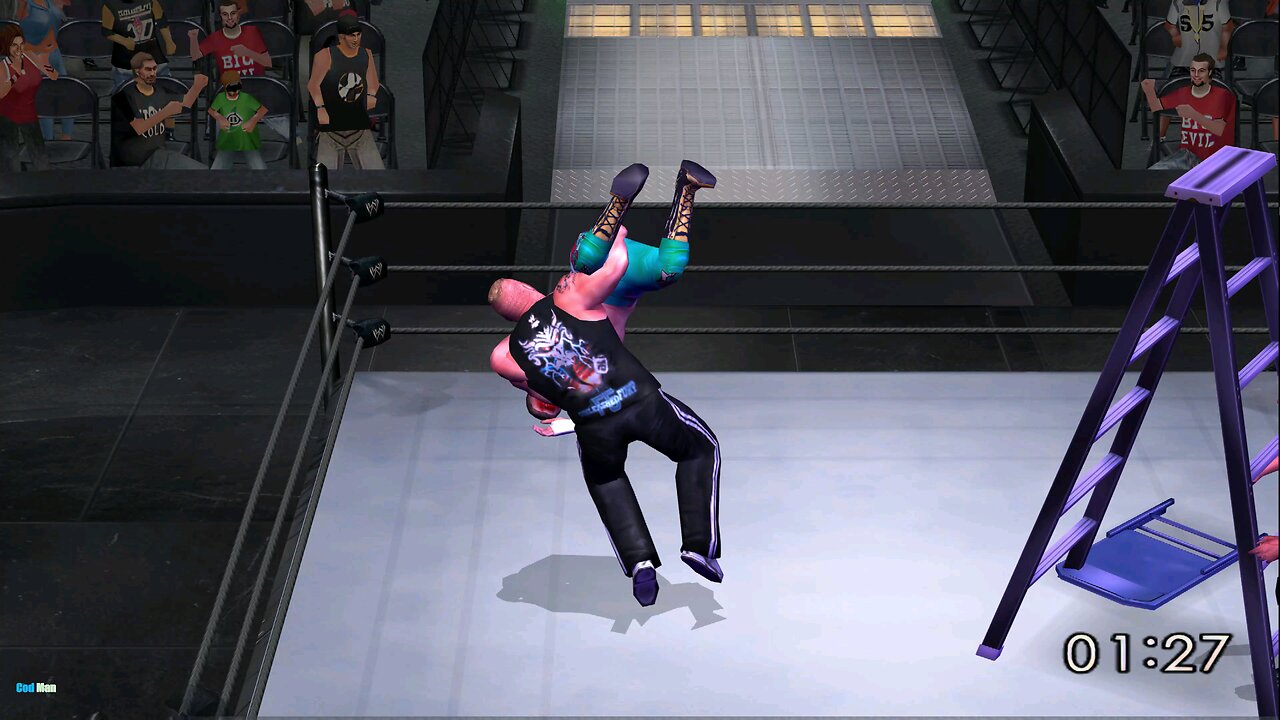 Brock Lesnar vs Eddie Guerrero|TLC |π🪜🪑 SmackDown Here Comes the Pain |# Brock lesnar # F5#Codman