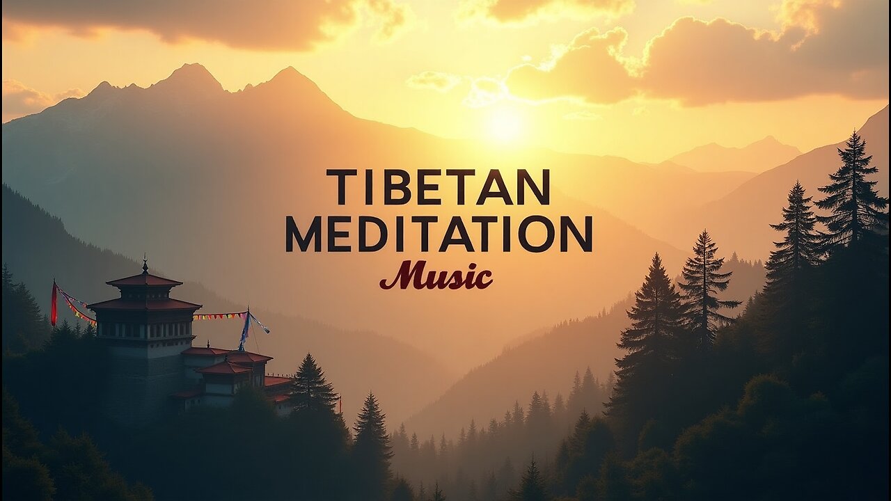 Tibetan Meditation Music 🕉️ | Calming, Peaceful & Relaxing 🎶