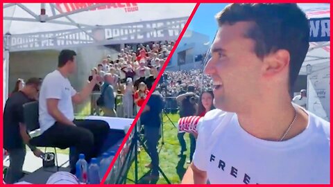 Charlie Kirk Posts Video Moments Before Being Shot in Utah