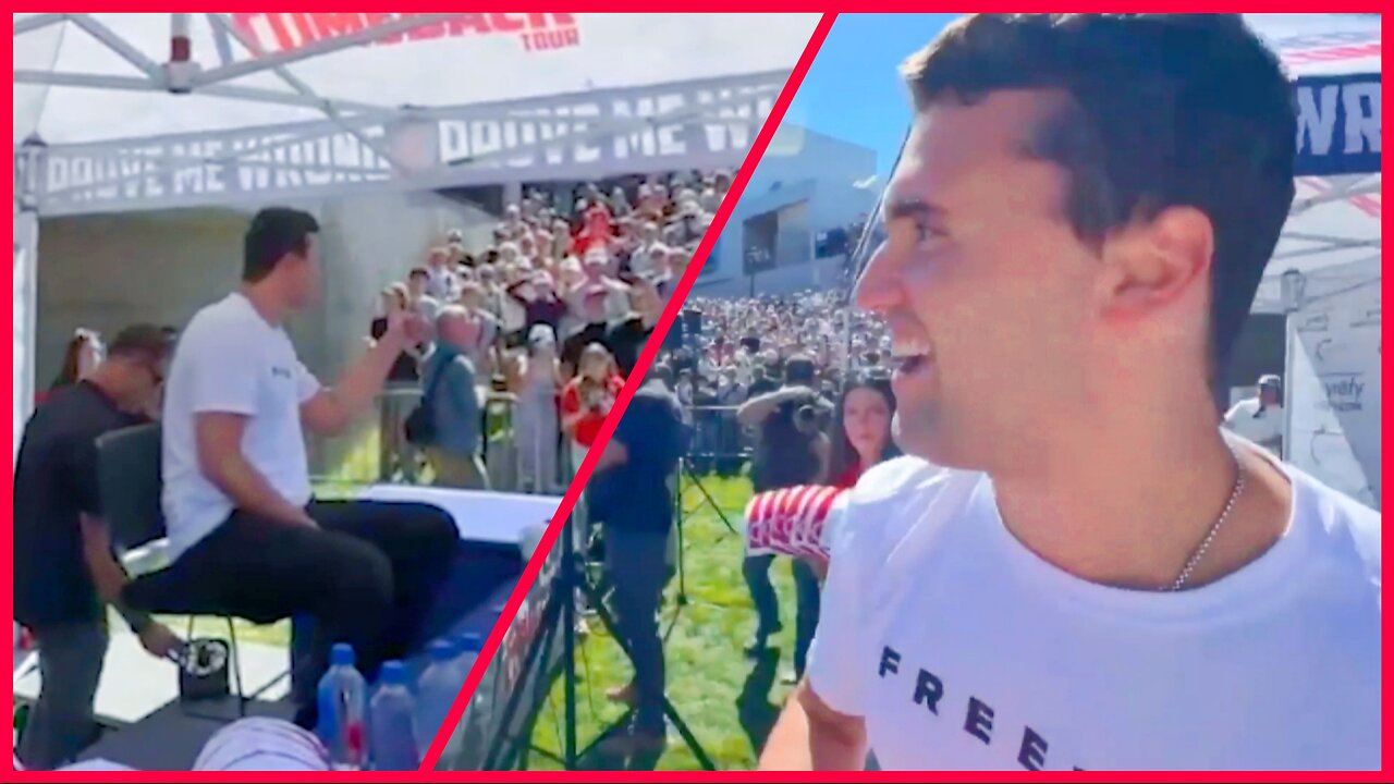 Charlie Kirk Posts Video Moments Before Being Shot in Utah