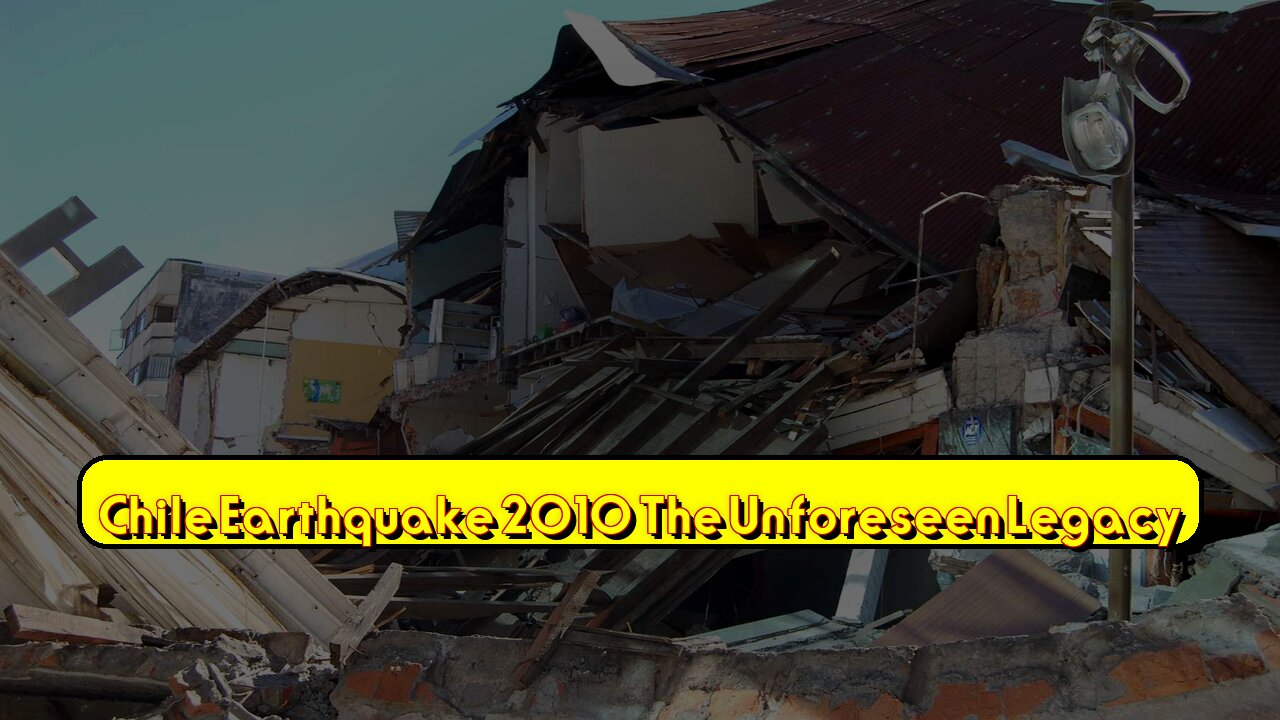 Chile Earthquake 2010: The Unforeseen Legacy #Earthquake #Chile #Seismic