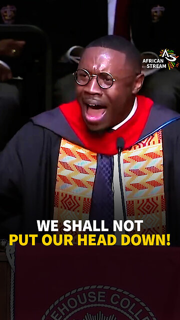 WE SHALL NOT PUT OUR HEAD DOWN!