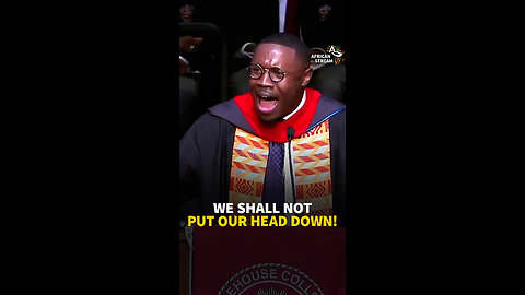 WE SHALL NOT PUT OUR HEAD DOWN!
