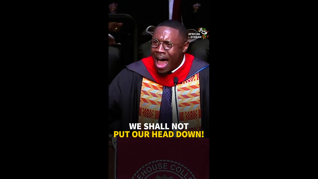 WE SHALL NOT PUT OUR HEAD DOWN!