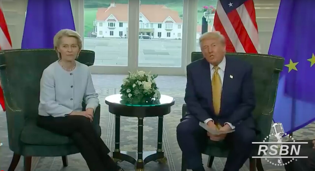 FULL REMARKS: President Trump announces biggest deal ever made with the European Union - 7/27/2025