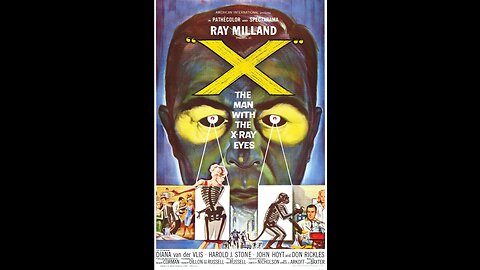 El hombre con rayos X en los ojos 1963 HD 1080 Español Completa Ray Milland, Diana Dervlis