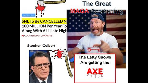 WW3 Update: SNL Getting CANCELLED and Steven Colbert Letty Commie Shows! 17m