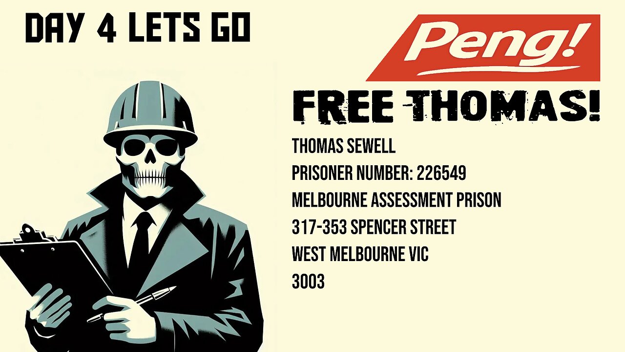 PENG! Free Thomas Sewell Day 4