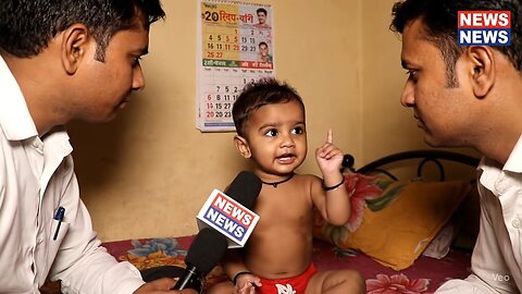 Cute baby viral videos | Ai trending baby video | reporter vs ai baby | ai baby shorts #ai​ #aibaby​
