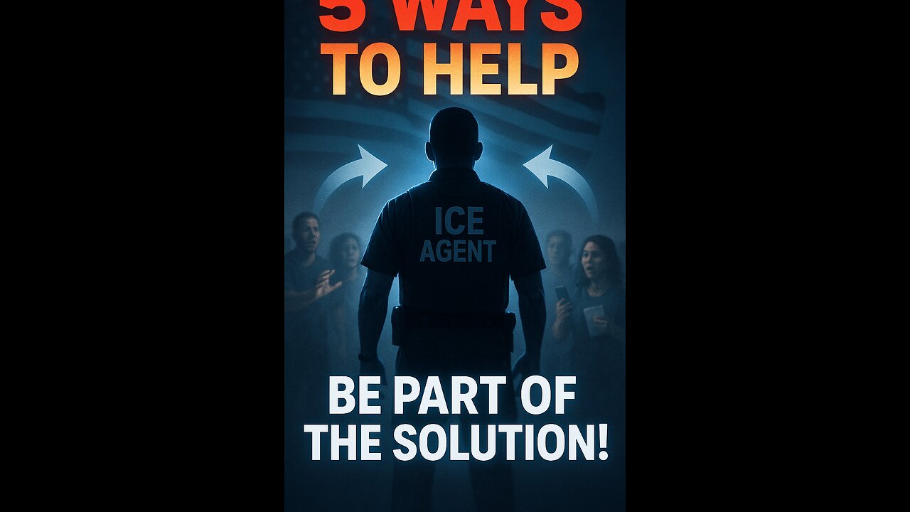 5 Great Ways You Can Help ICE- Be A Part Of The Solution!