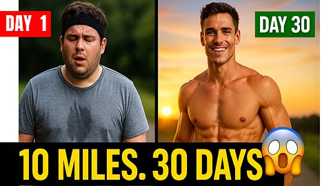 I Ran 10 Miles Every Day for 30 Days… (SHOCKING RESULTS)
