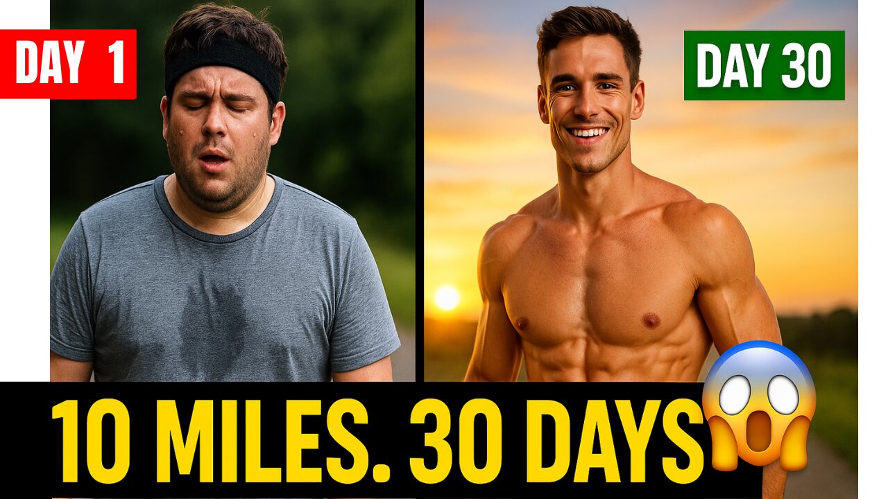 I Ran 10 Miles Every Day for 30 Days… (SHOCKING RESULTS)