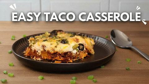 Taco Supreme Casserole Recipe Everyone Loves