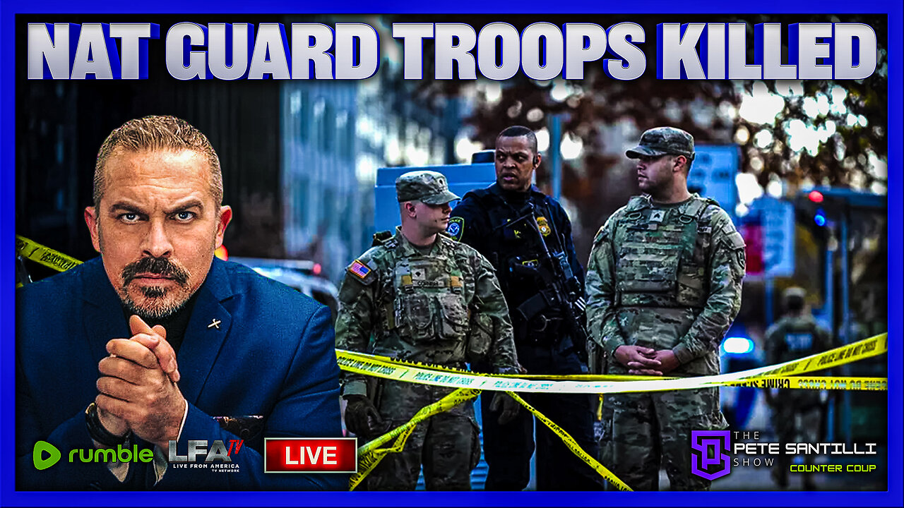 BREAKING NEWS: 2 NATIONAL GUARD TROOPS SHOT & KILLED IN DC [EP4823]