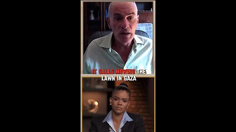 Candace w/ Finkelstein ~ Isreals Policy Mowing the Lawn